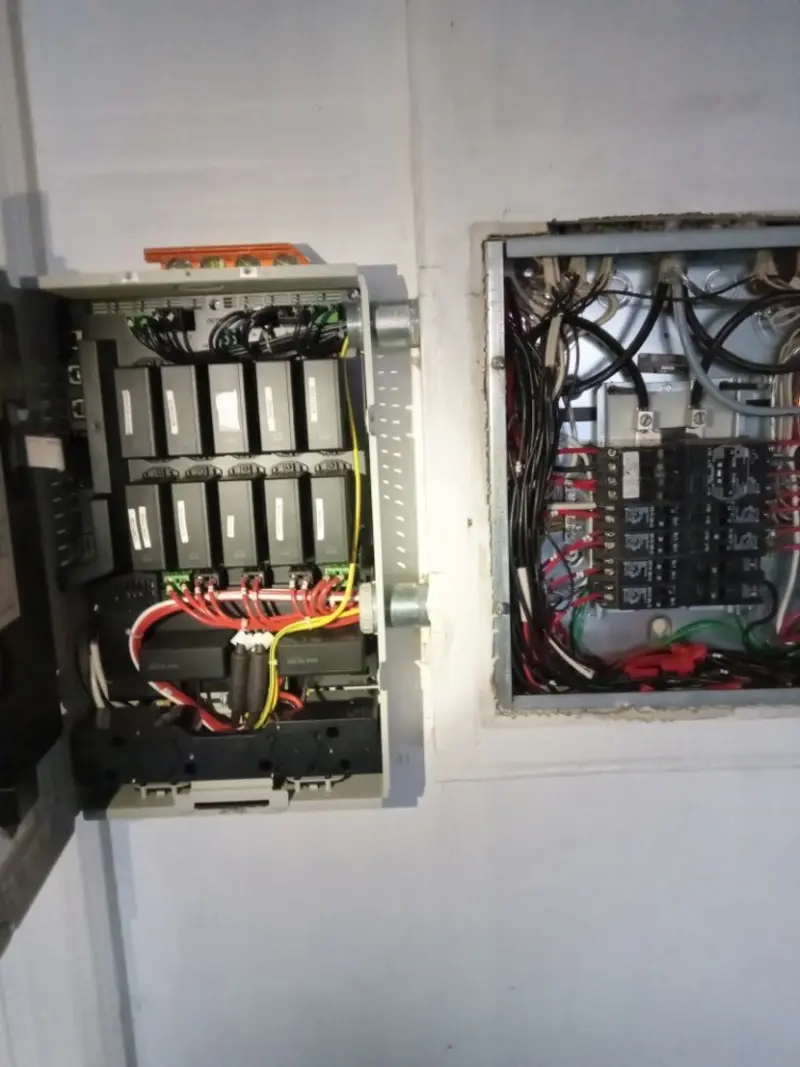 Electrical panel upgrade completed for Indoor Lighting Installation in Lee Acres